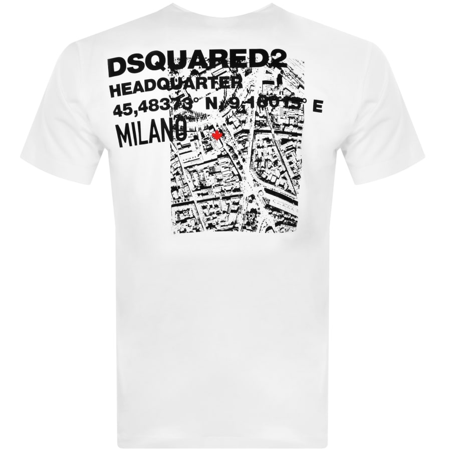 DSQUARED2 Logo T Shirt White